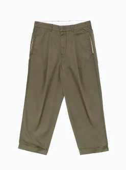 Manager Pleated Pant Olive<Garbstore Fashion