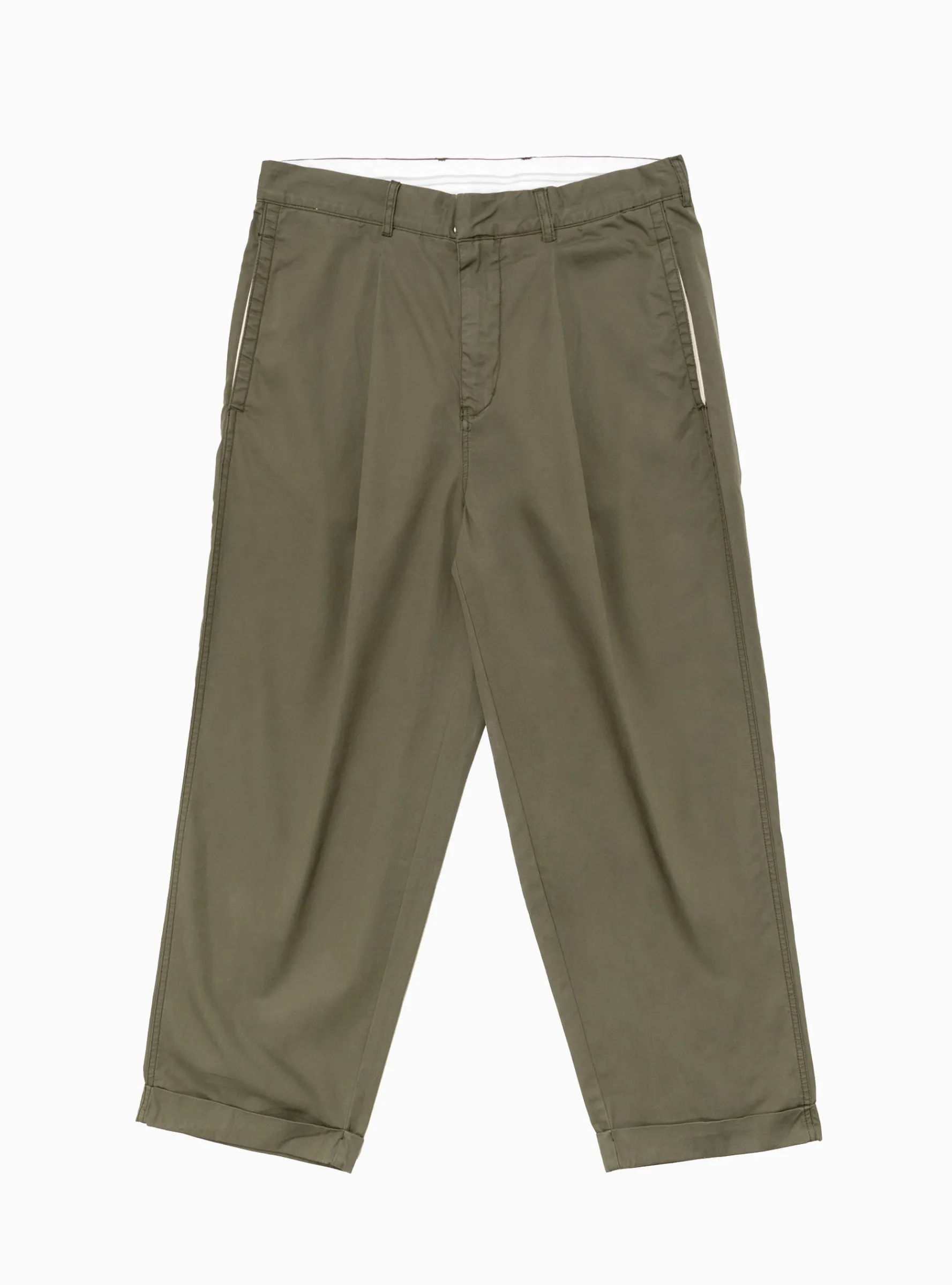 Manager Pleated Pant Olive<Garbstore Fashion