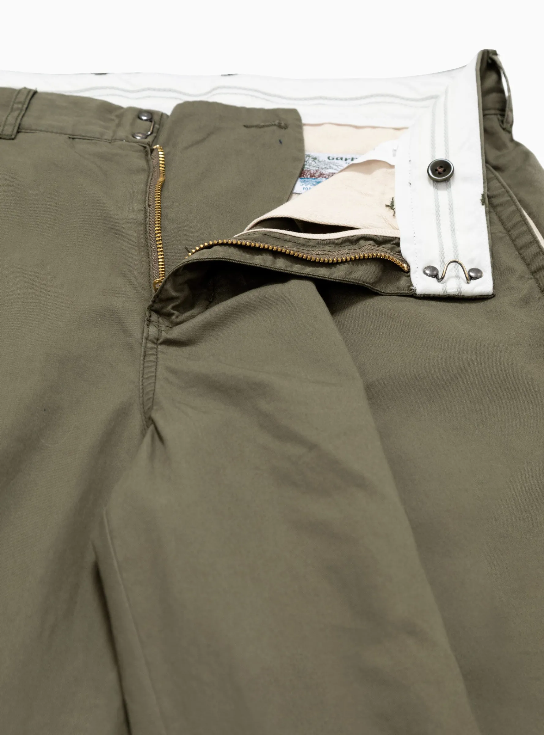 Manager Pleated Pant Olive<Garbstore Fashion