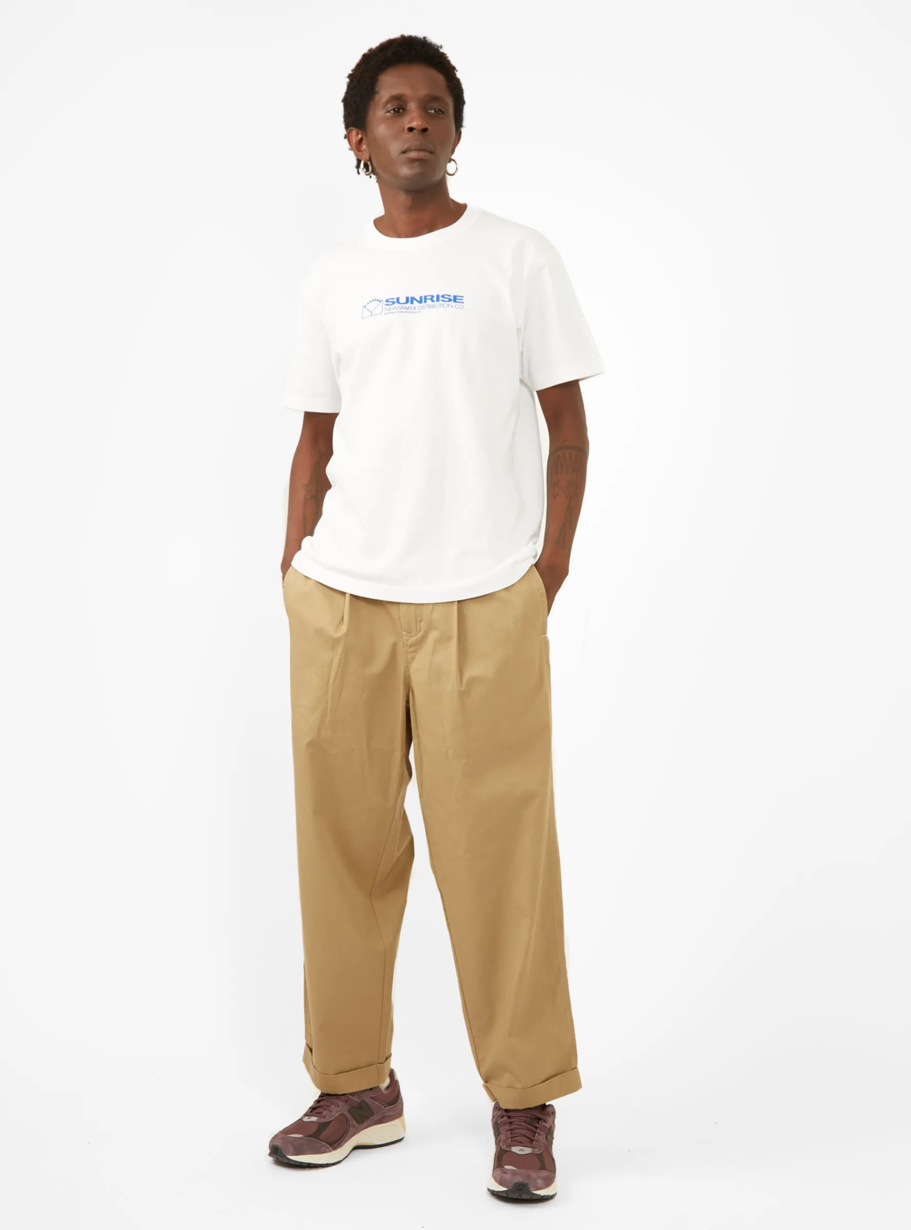 Manager Pleated Pants Camel<Garbstore Online