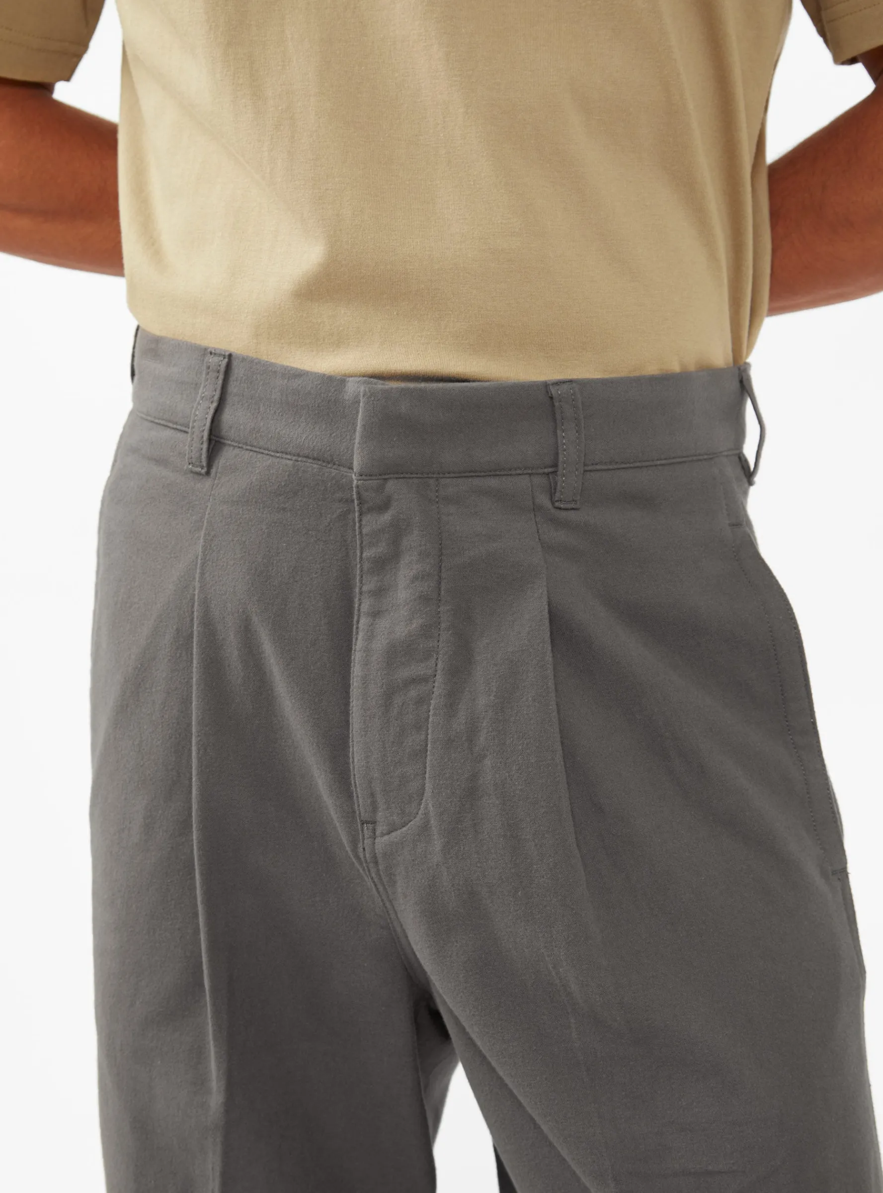 Manager Pleated Pants Grey<Garbstore Best