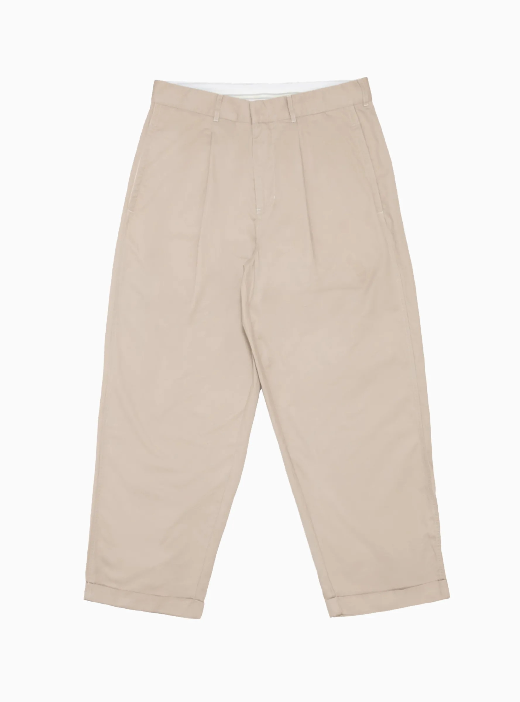 Manager Pleated Pant Tan<GARBSTORE Best