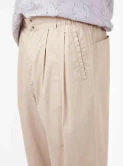 Manager Pleated Pant Tan<GARBSTORE Best