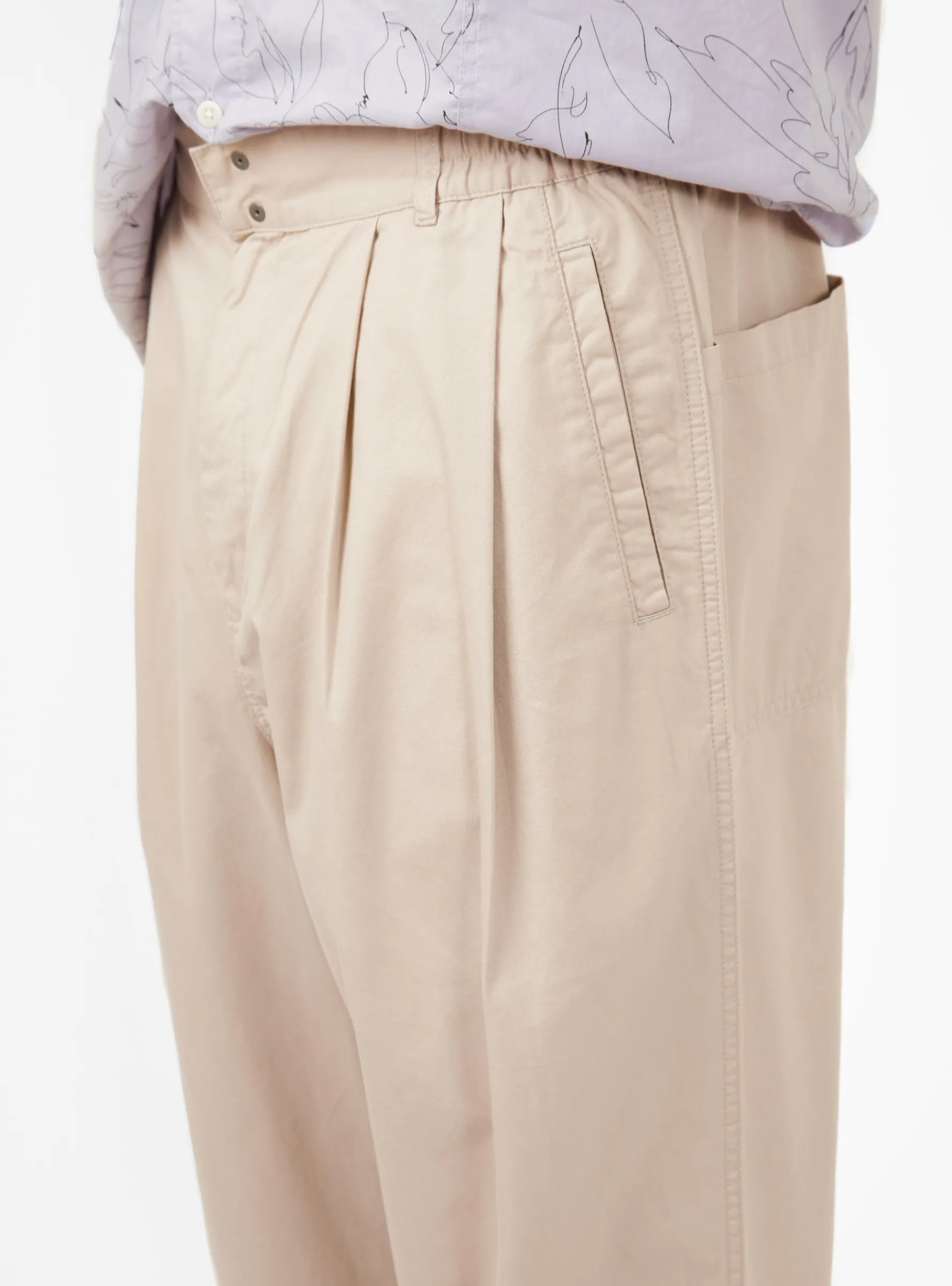 Manager Pleated Pant Tan<GARBSTORE Best