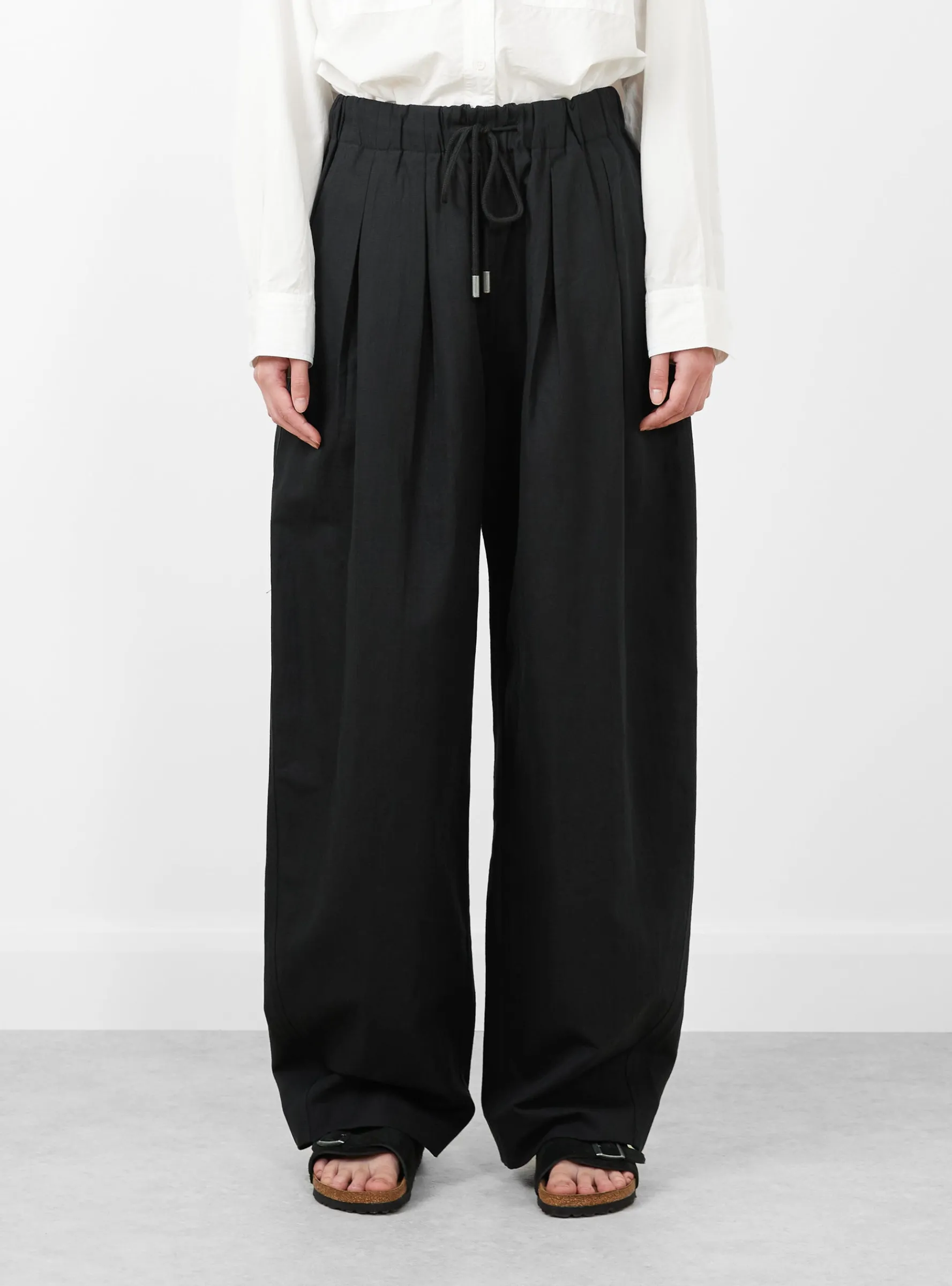 Manu Drawstring Pant Black<Apiece Apart Outlet