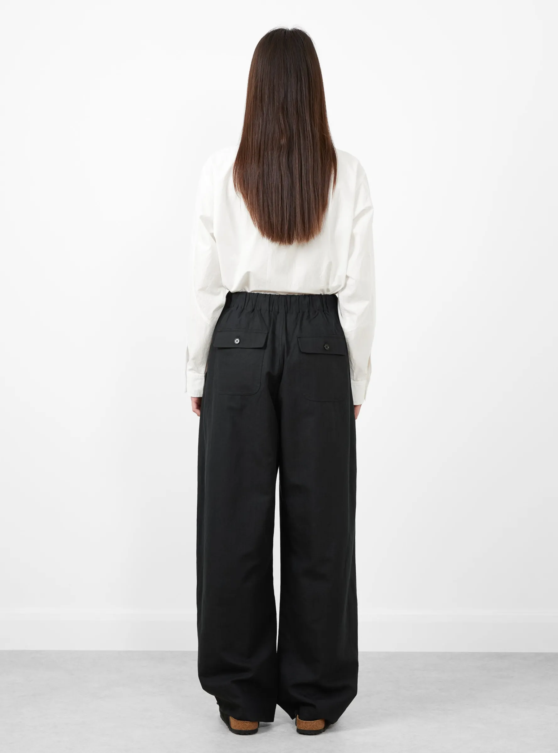 Manu Drawstring Pant Black<Apiece Apart Outlet