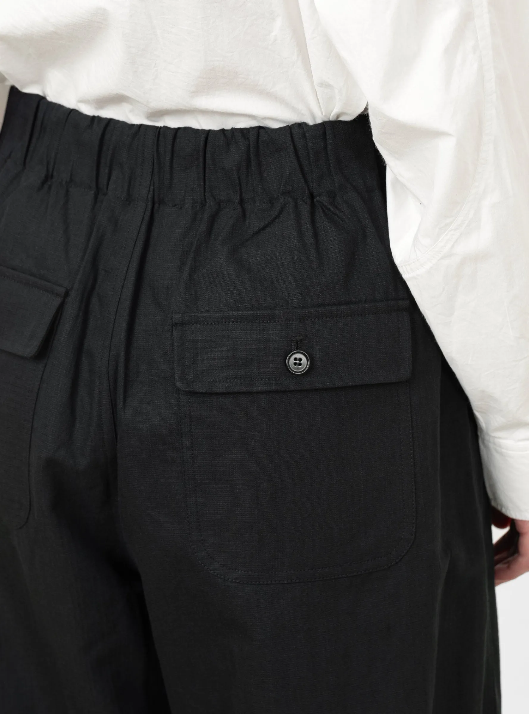 Manu Drawstring Pant Black<Apiece Apart Outlet
