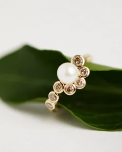 Martha No.2 Ring Pearl<Pascale Monvoisin Sale