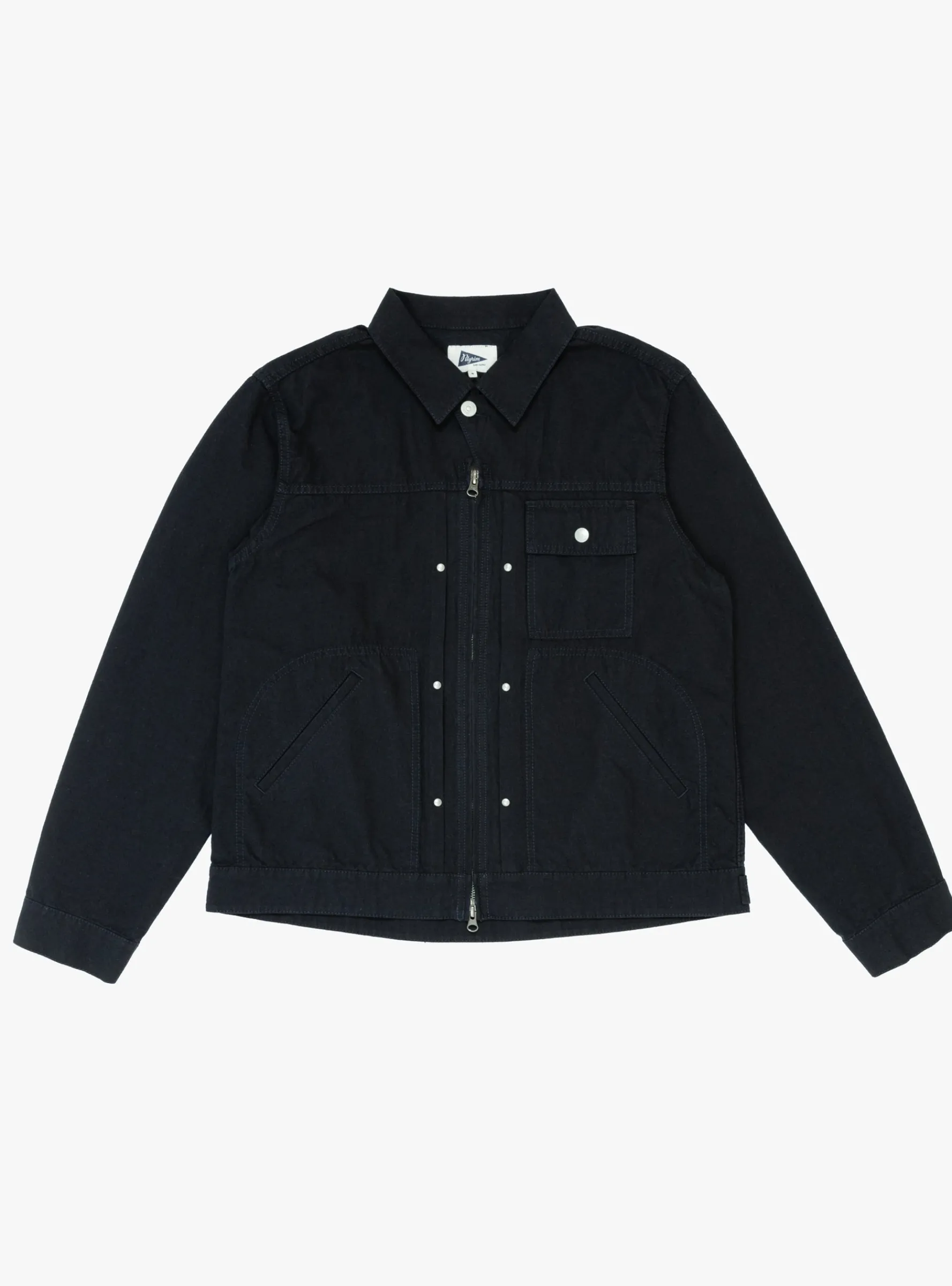 Max Trucker Jacket Navy<Pilgrim Surf + Supply Online
