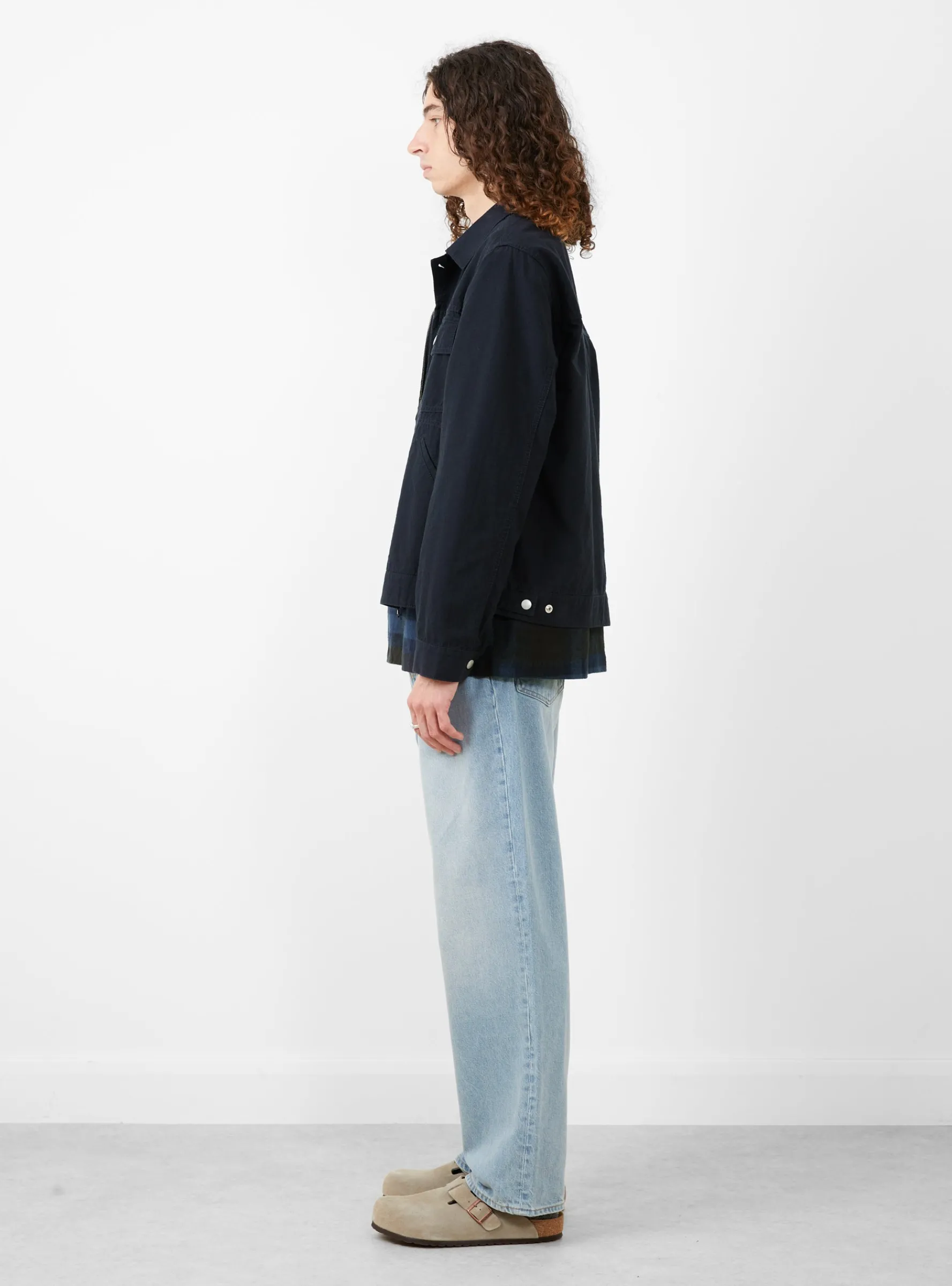 Max Trucker Jacket Navy<Pilgrim Surf + Supply Online