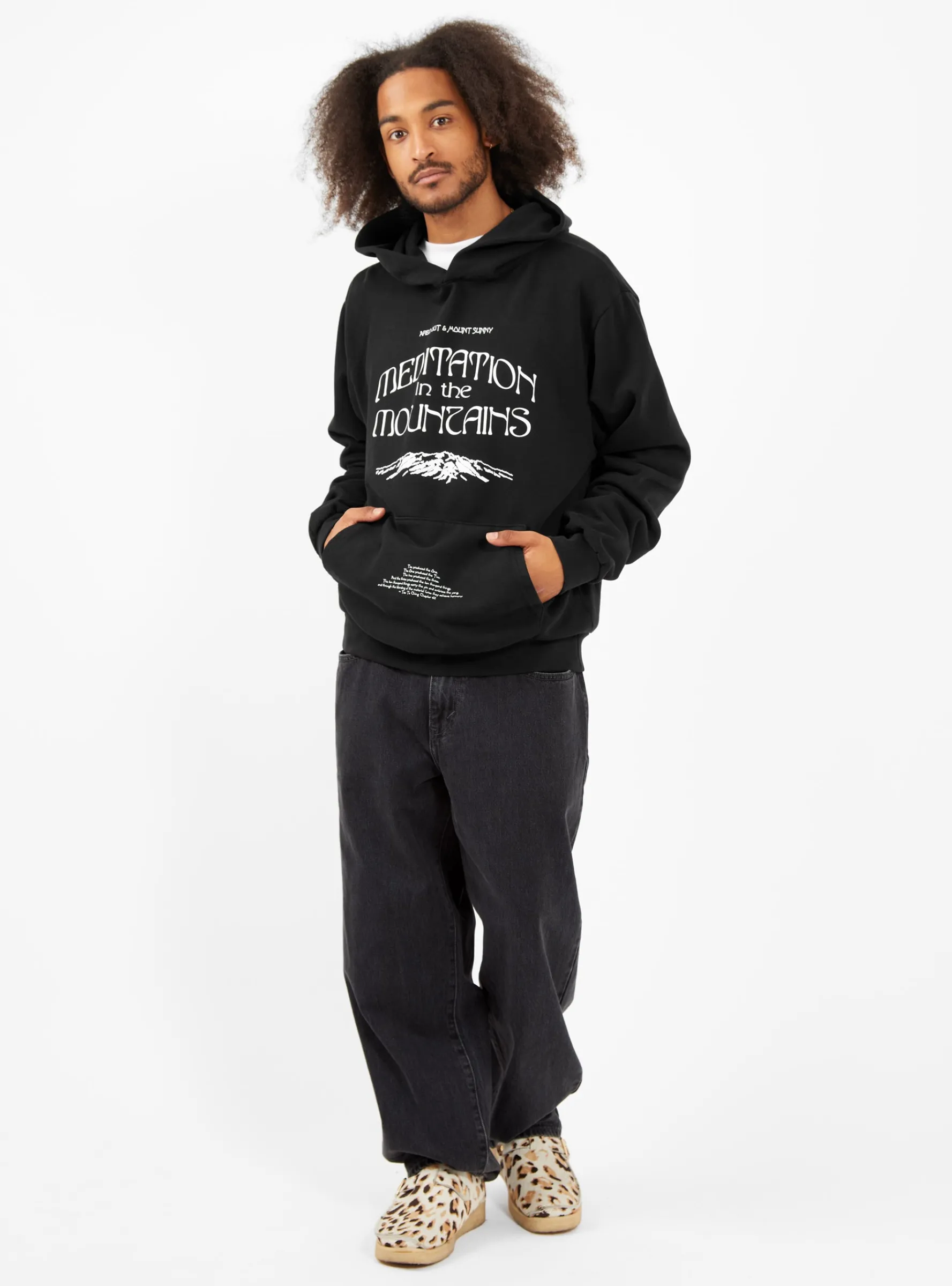 Meditation Hoodie Black<Afield Out & Mount Sunny Best
