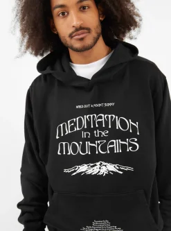 Meditation Hoodie Black<Afield Out & Mount Sunny Best