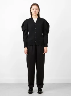 Melange Knit Cardigan Black<TOGA ARCHIVES Clearance