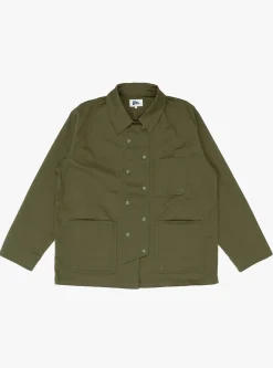 Mendal Ventile Welder's Jacket Olive<Pilgrim Surf + Supply Clearance