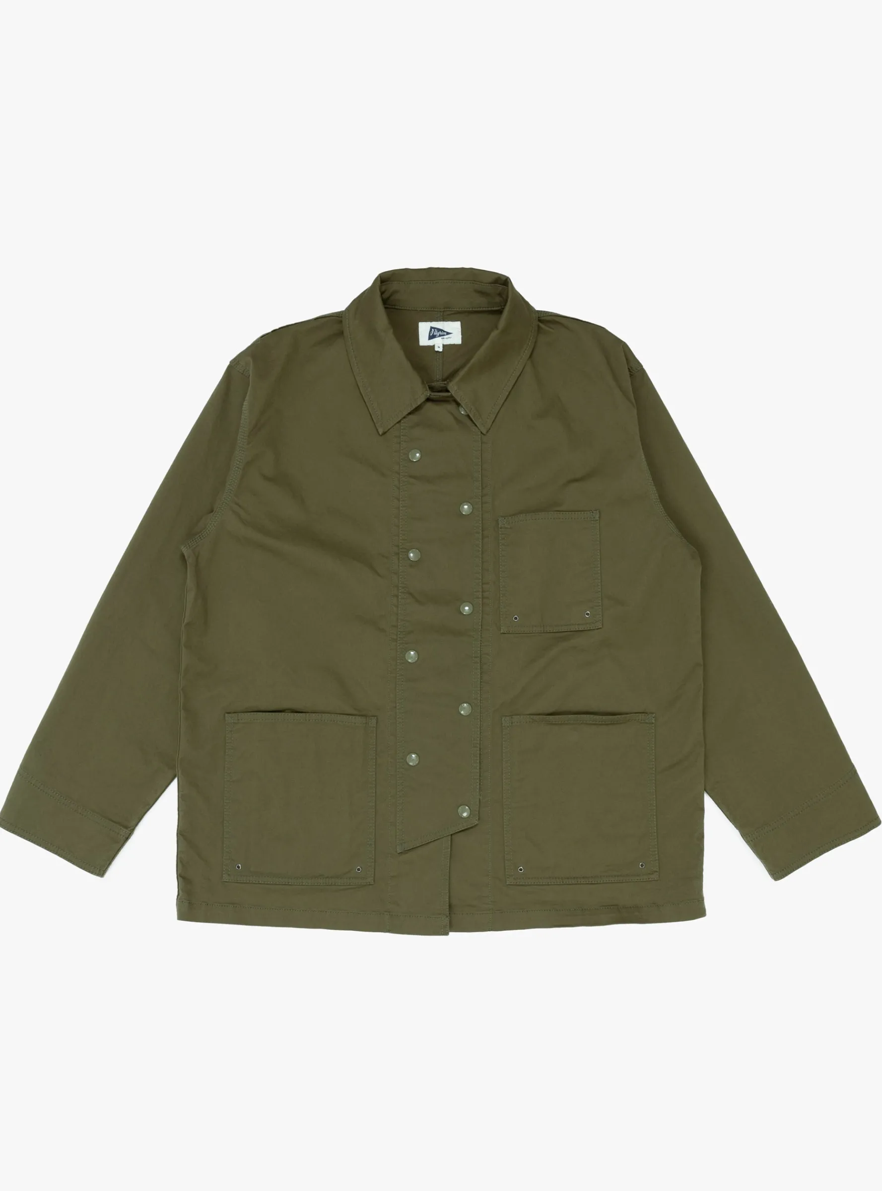 Mendal Ventile Welder's Jacket Olive<Pilgrim Surf + Supply Clearance