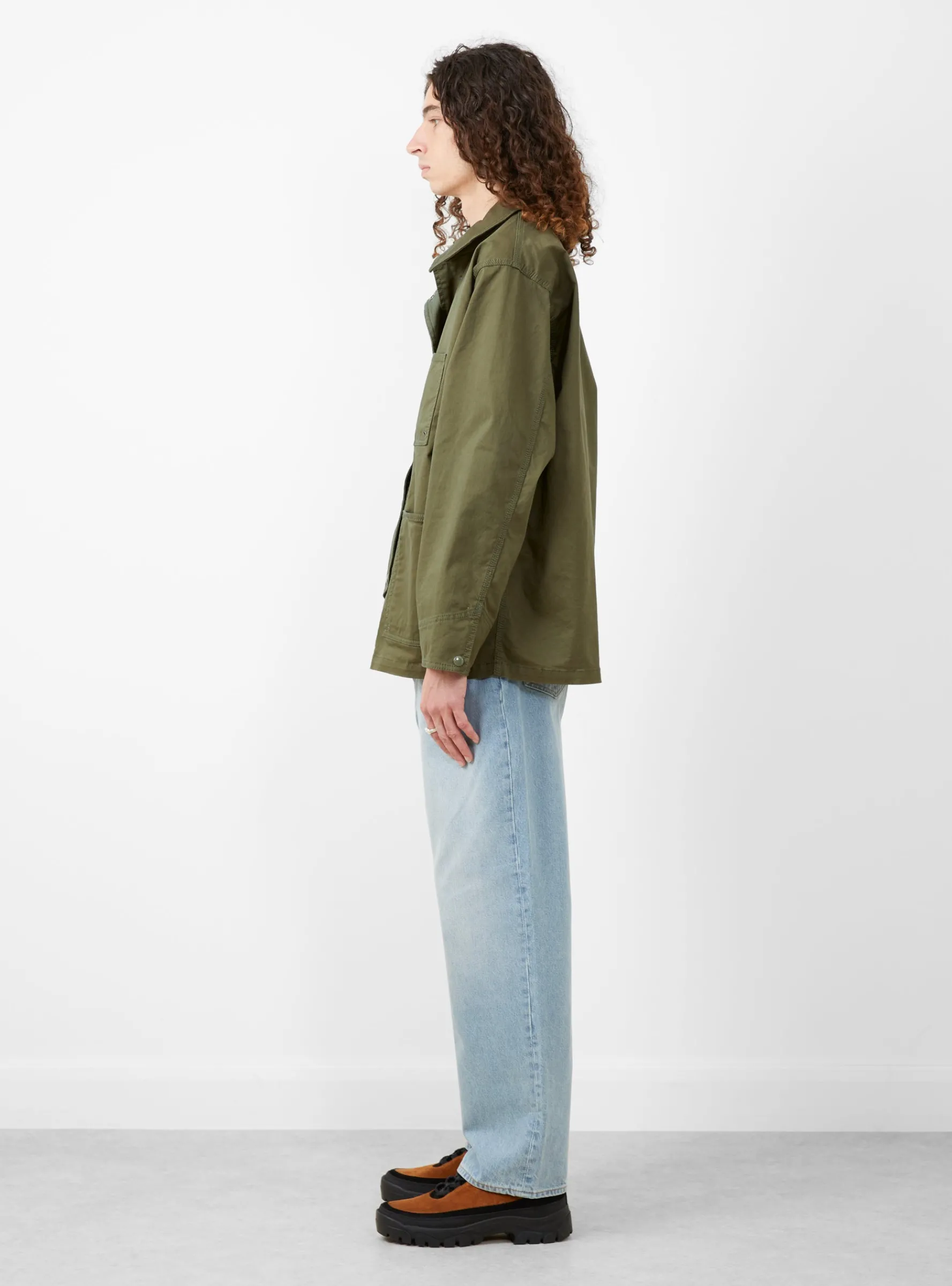 Mendal Ventile Welder's Jacket Olive<Pilgrim Surf + Supply Clearance