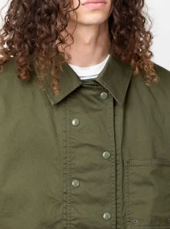 Mendal Ventile Welder's Jacket Olive<Pilgrim Surf + Supply Clearance