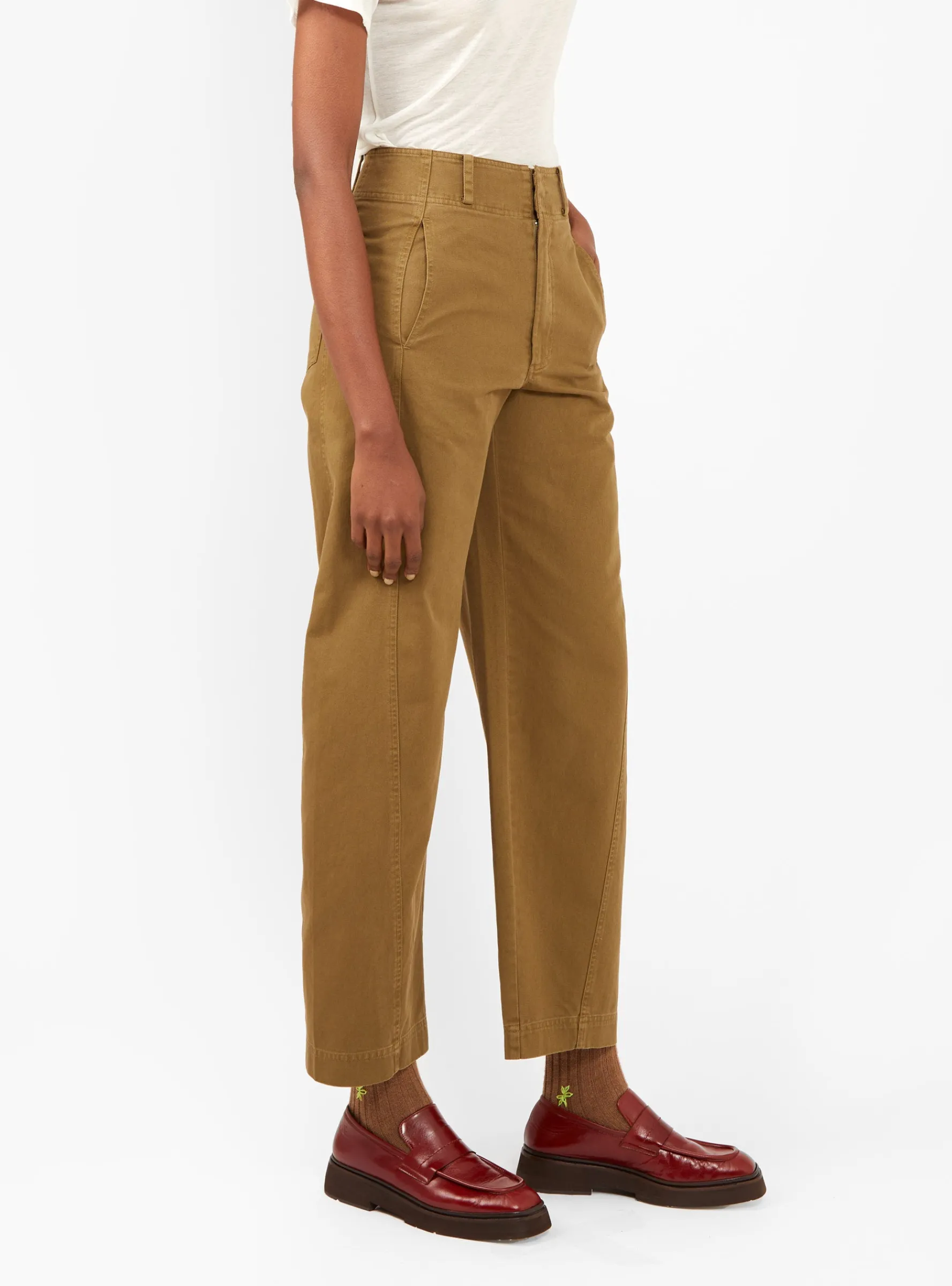 Meridian Trousers Olive<Apiece Apart Online