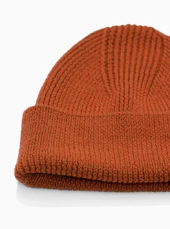 Merino Wool Beanie Rust<The English Difference Hot