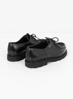 Michael Shoe Black Smooth Leather & Cow Hair<Paraboot Discount