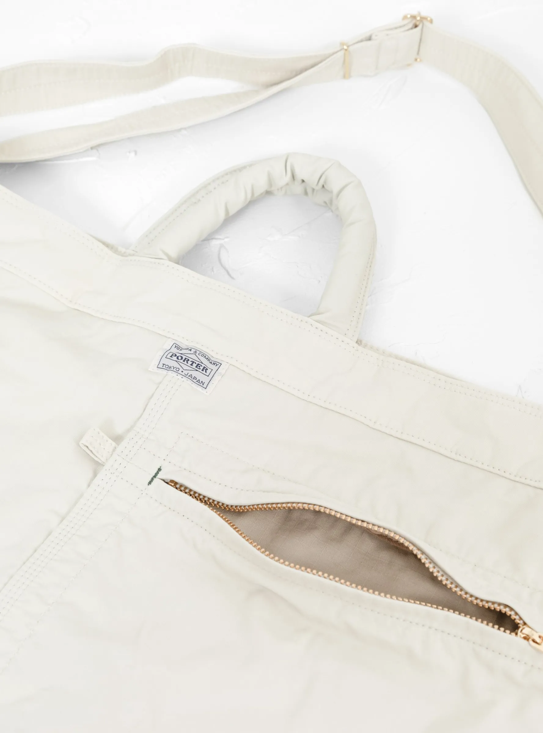 MILE 2-Way Tote Bag Large White<Porter Yoshida & Co. Best