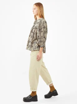 Mina Blouse - Marlow Print<Skall Studio Hot