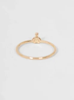 Mini Nestled Ring 10k Gold<Wwake Discount