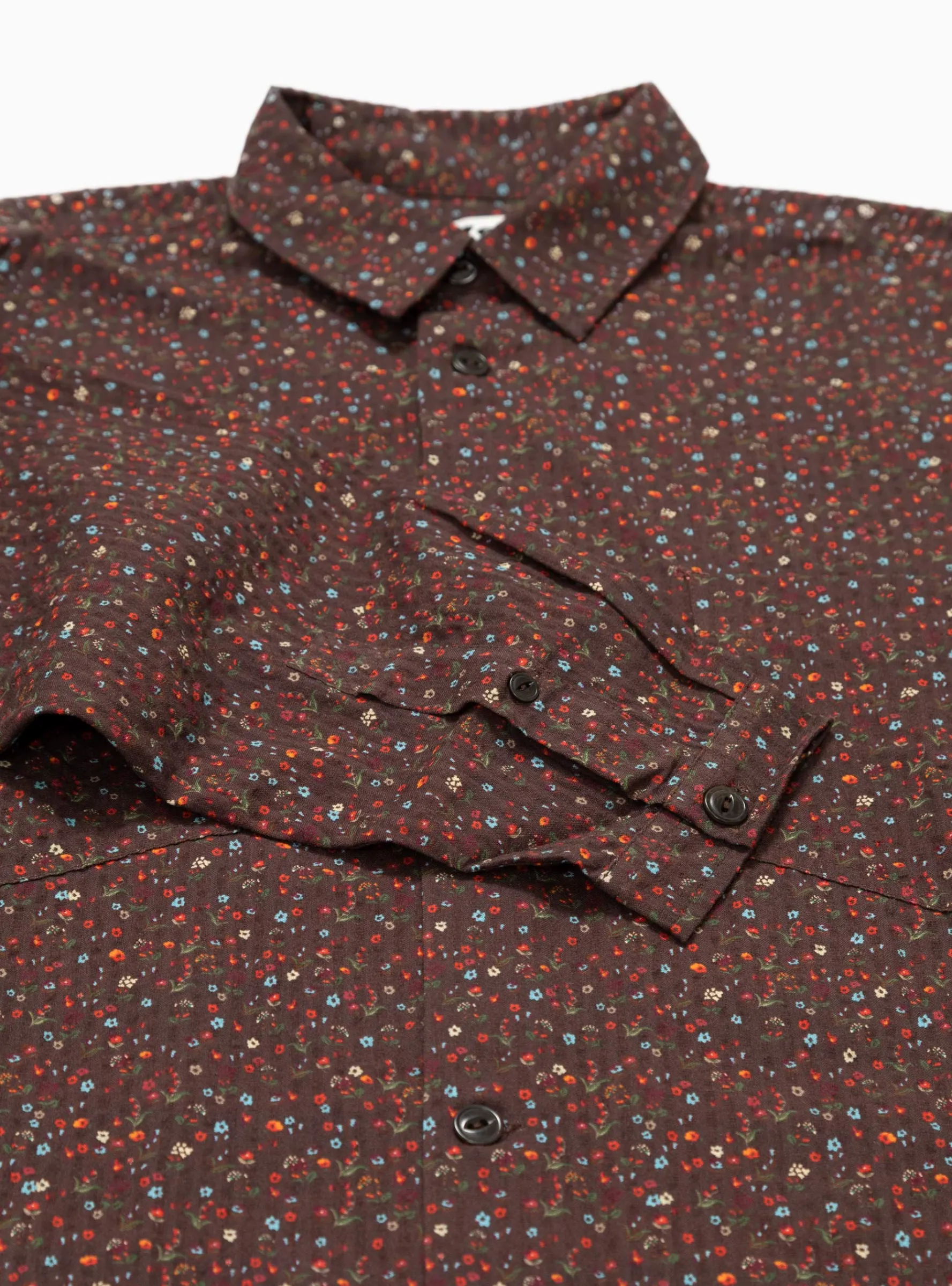 Mitchum Seersucker Shirt Multi<YMC New