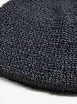 Mix Hand Knit Hat Black<Sublime Online