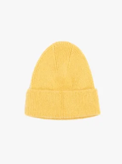 Mohair Beanie Yellow<TDR Discount