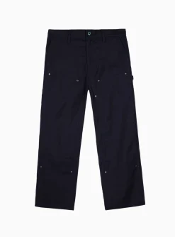 Moleskin Double Knee Trousers Navy<Brain Dead Fashion