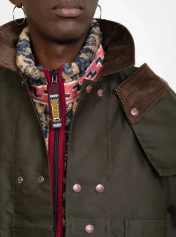 Moleskin Propeller Coverall Khaki<Kapital Outlet