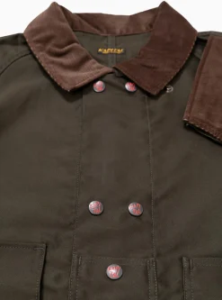 Moleskin Propeller Coverall Khaki<Kapital Outlet