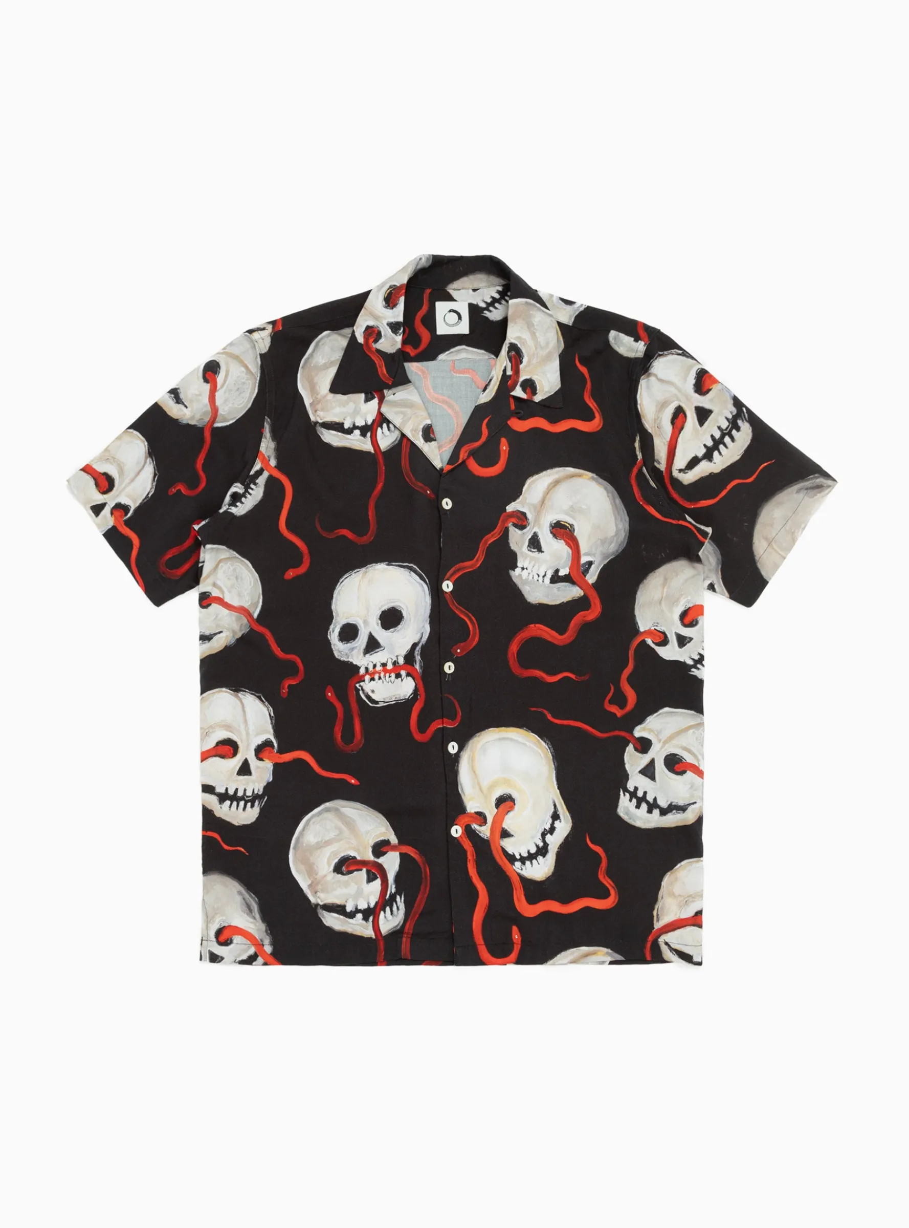 Momento Mori Shirt Black & Red<Endless Joy Online