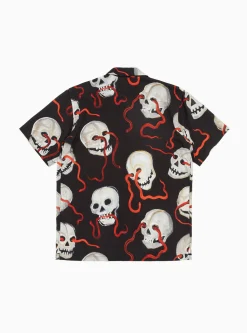 Momento Mori Shirt Black & Red<Endless Joy Online