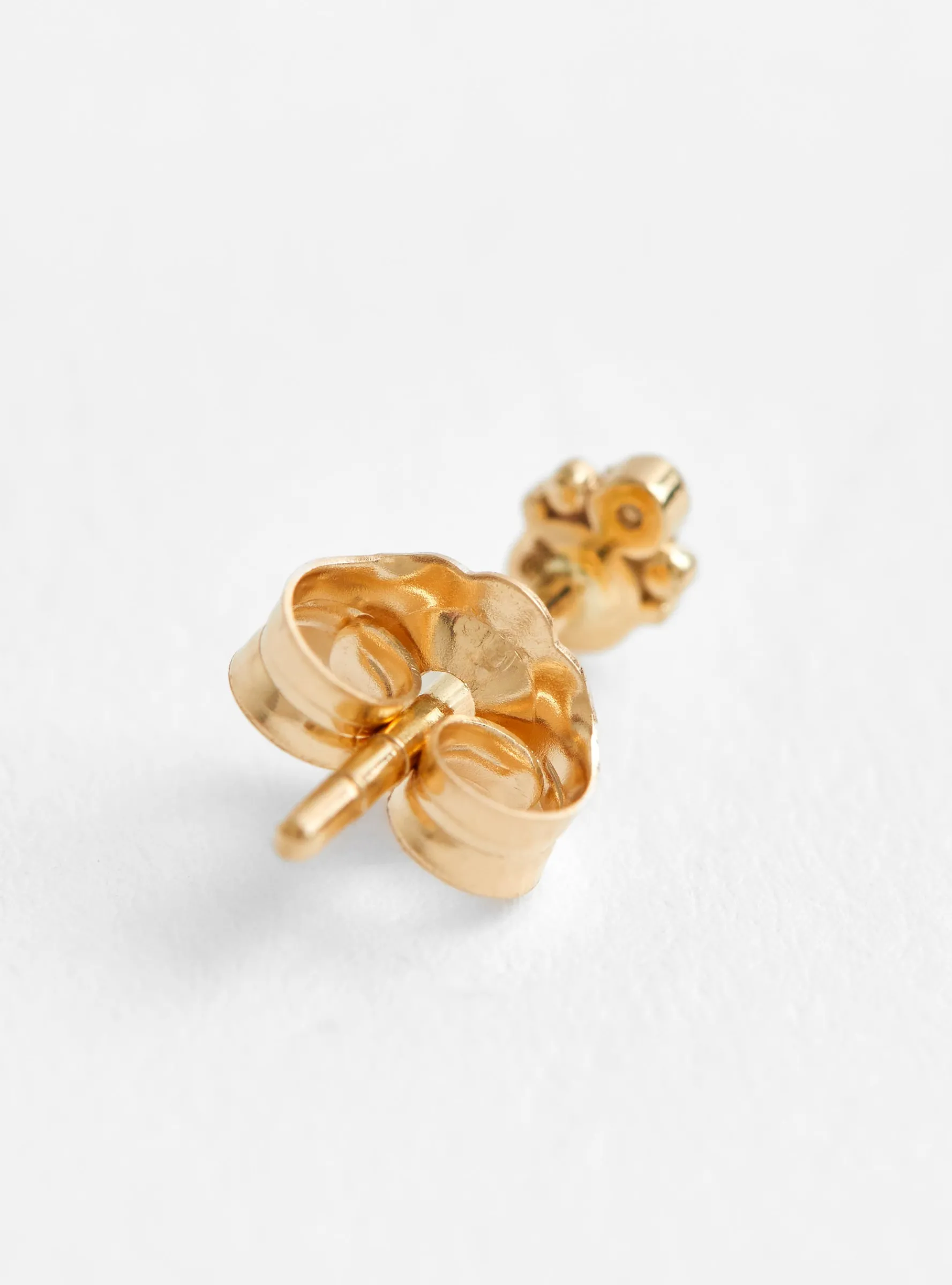 Moonstone and Diamond Single Earring<Celine Daoust New