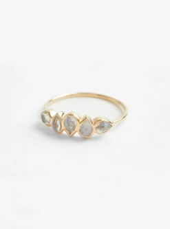 Moonstone Ring Multi<Celine Daoust Fashion