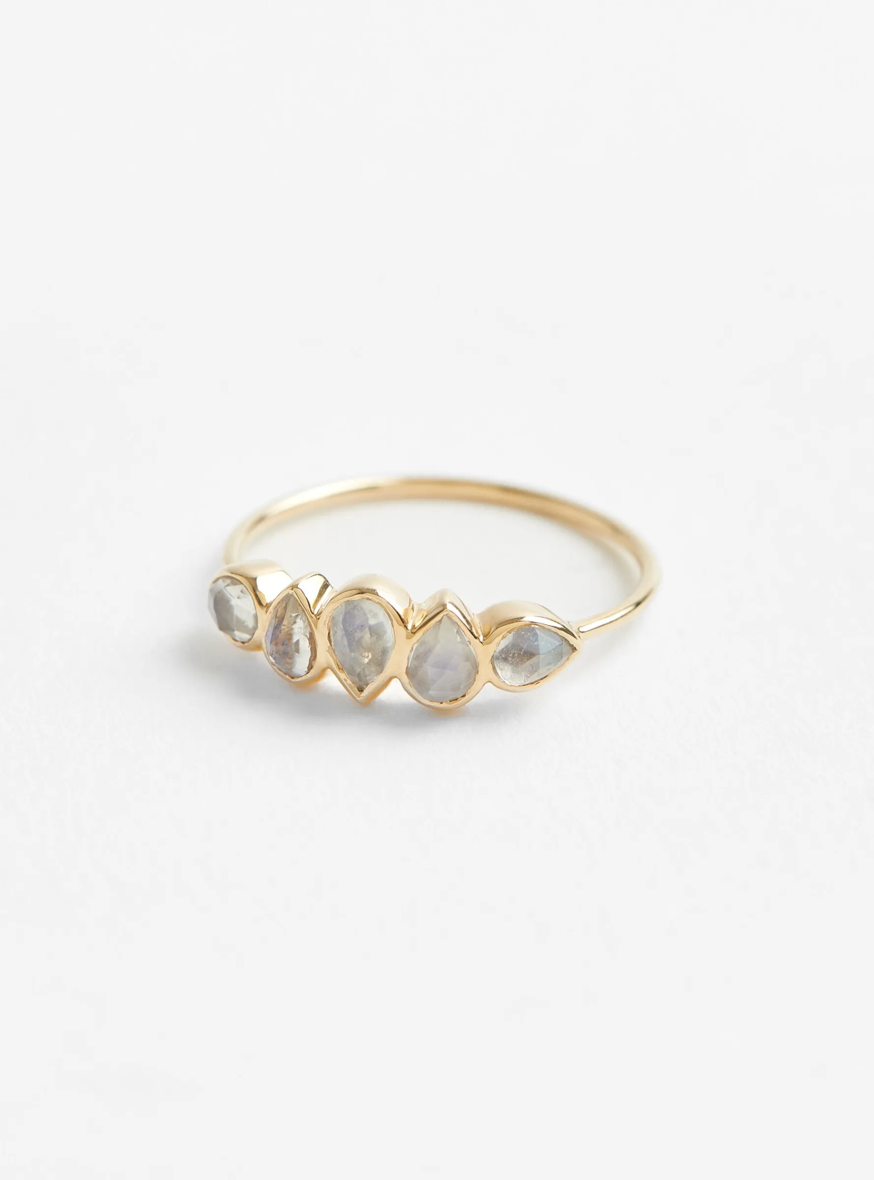 Moonstone Ring Multi<Celine Daoust Fashion