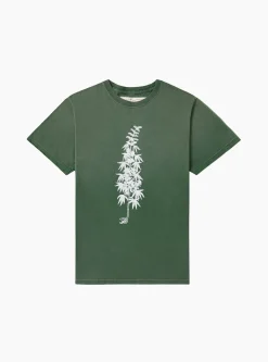 More Peace, More Freedom T-Shirt Washed Forest Green<One of These Days Online