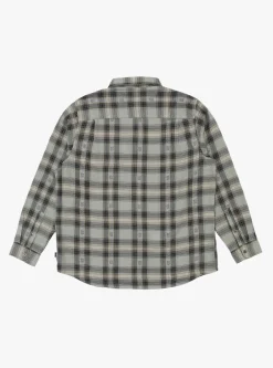 Motif Plaid Shirt Grey<Stüssy Best