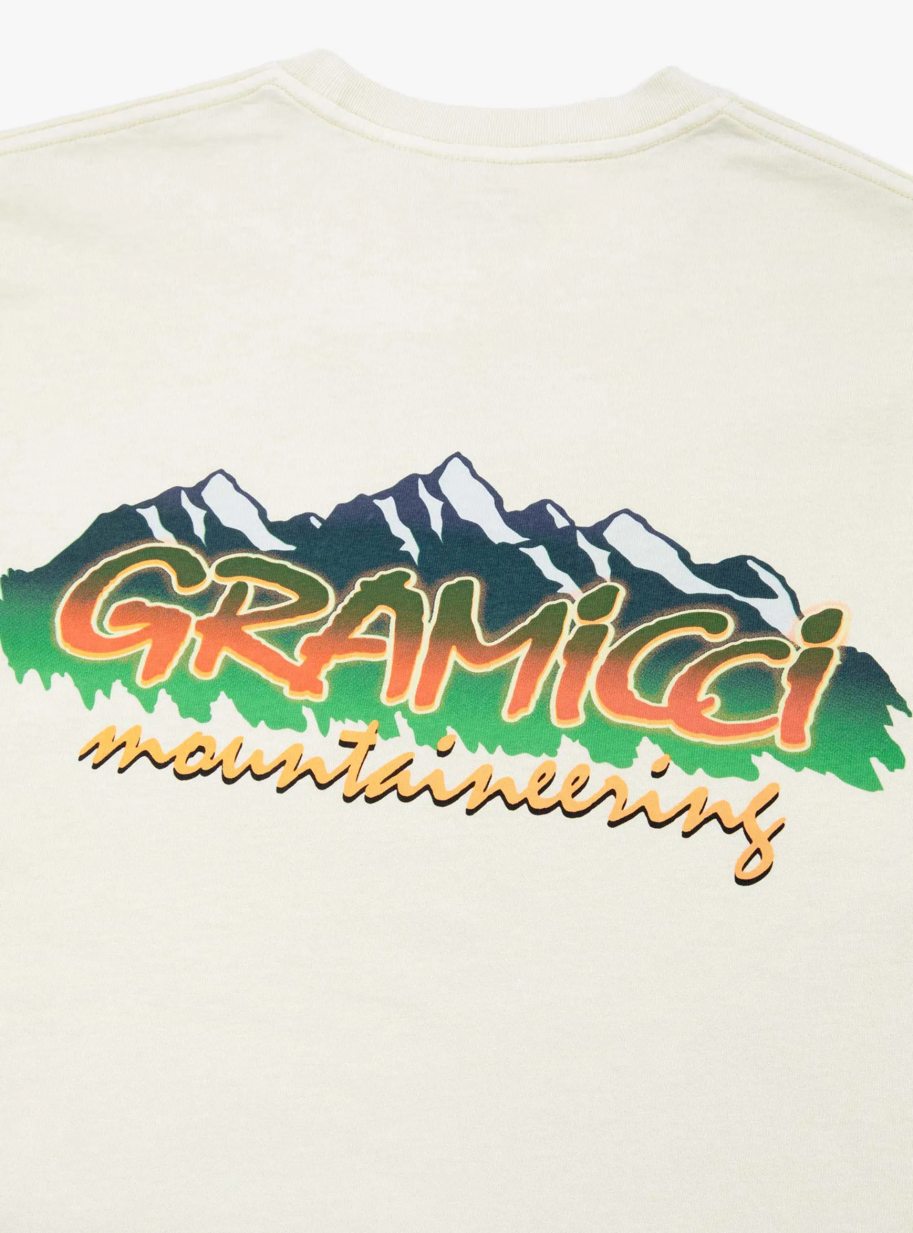 Mountaineering Tee Natural Pigment<Gramicci Best