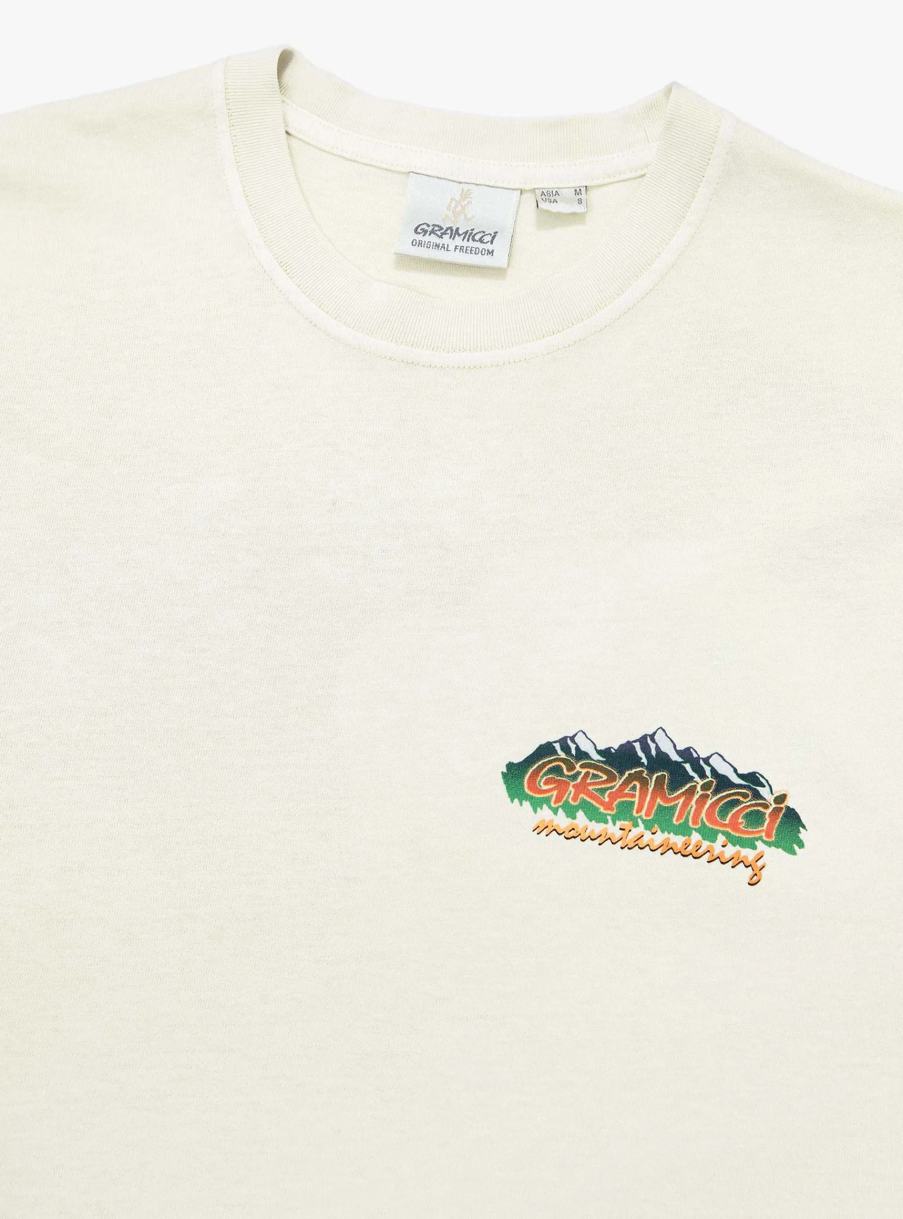 Mountaineering Tee Natural Pigment<Gramicci Best