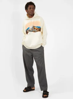 Mustang Hoodie Bone White<One of These Days Online
