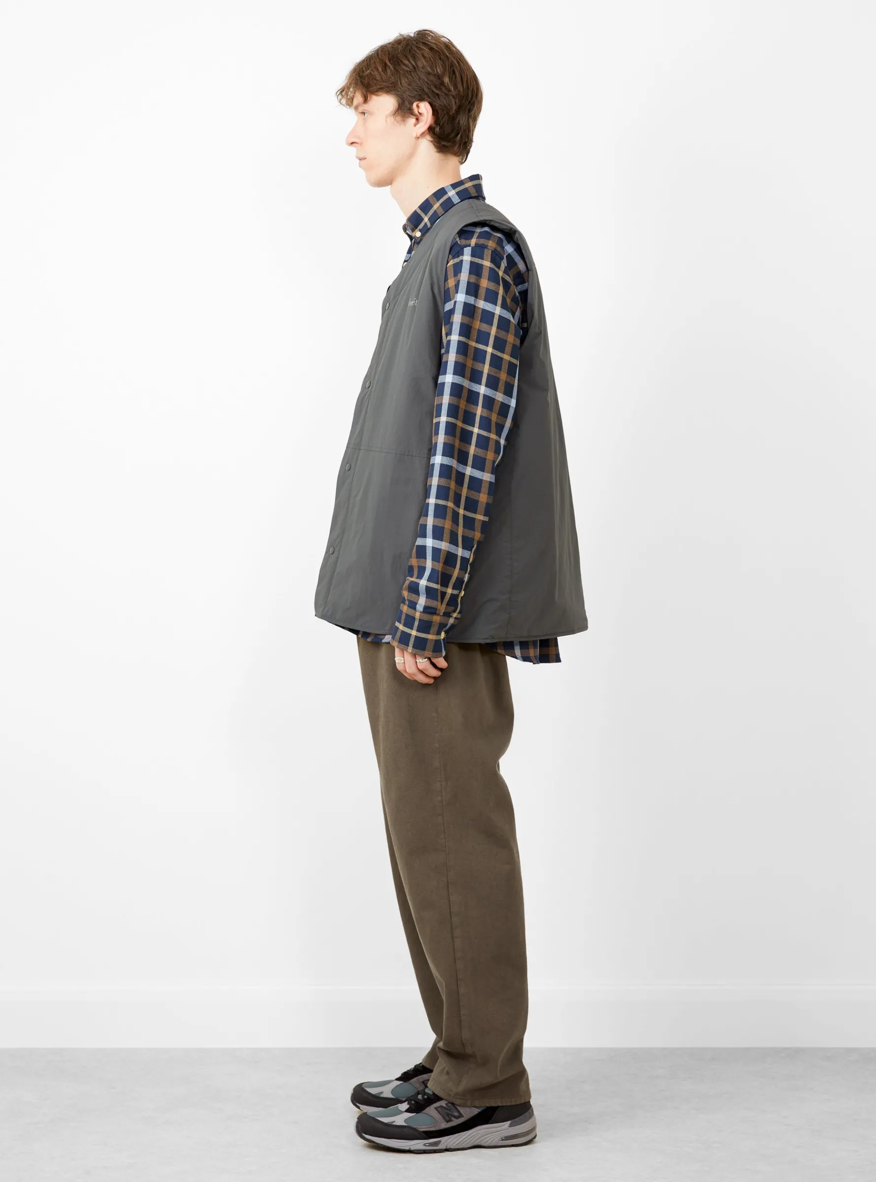 Myst Liner Vest Grey<forét Outlet