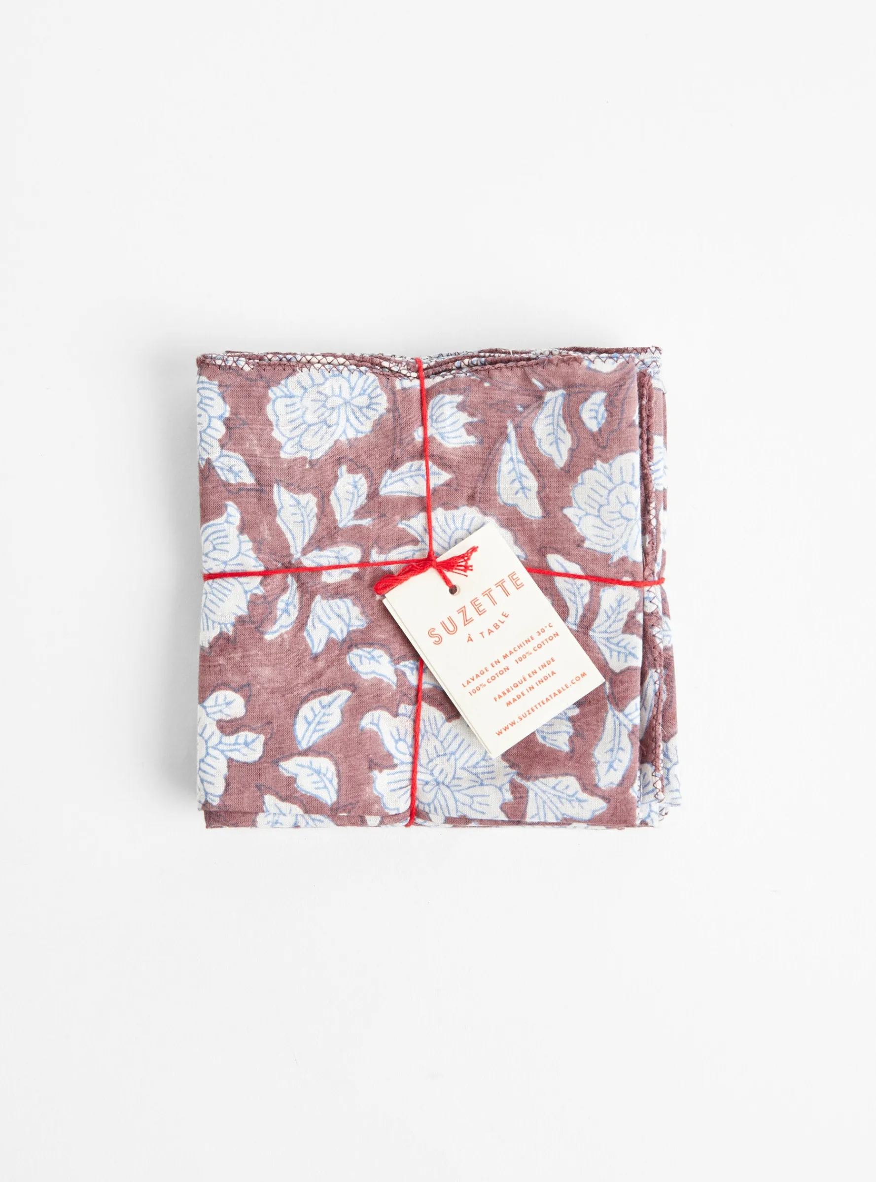 Napkins Set - Iris Ecureuil<Suzette Sale
