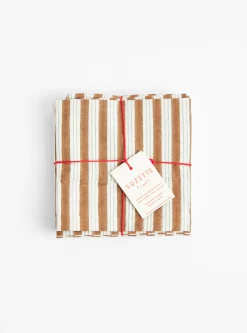 Napkins Set - Salem Cappuccino<Suzette Fashion