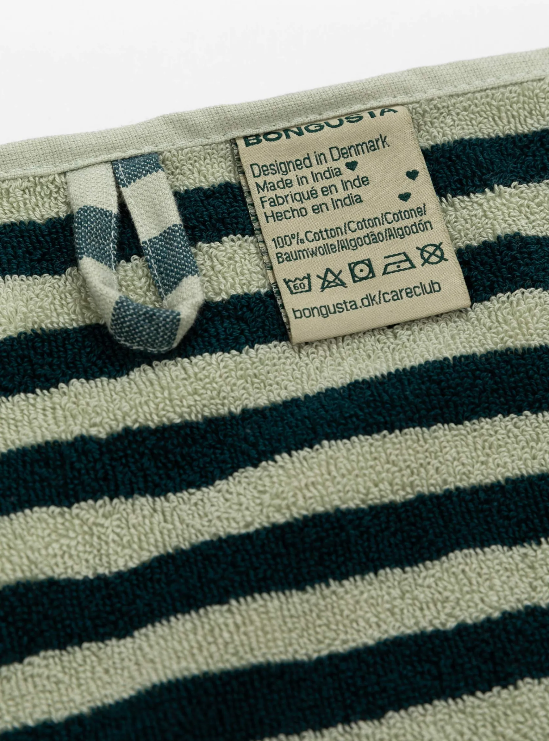 Naram Bath Towel Seafoam<Bongusta New