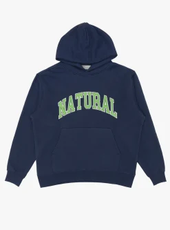 Natural Hoodie Navy<Museum of Peace and Quiet New