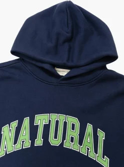 Natural Hoodie Navy<Museum of Peace and Quiet New