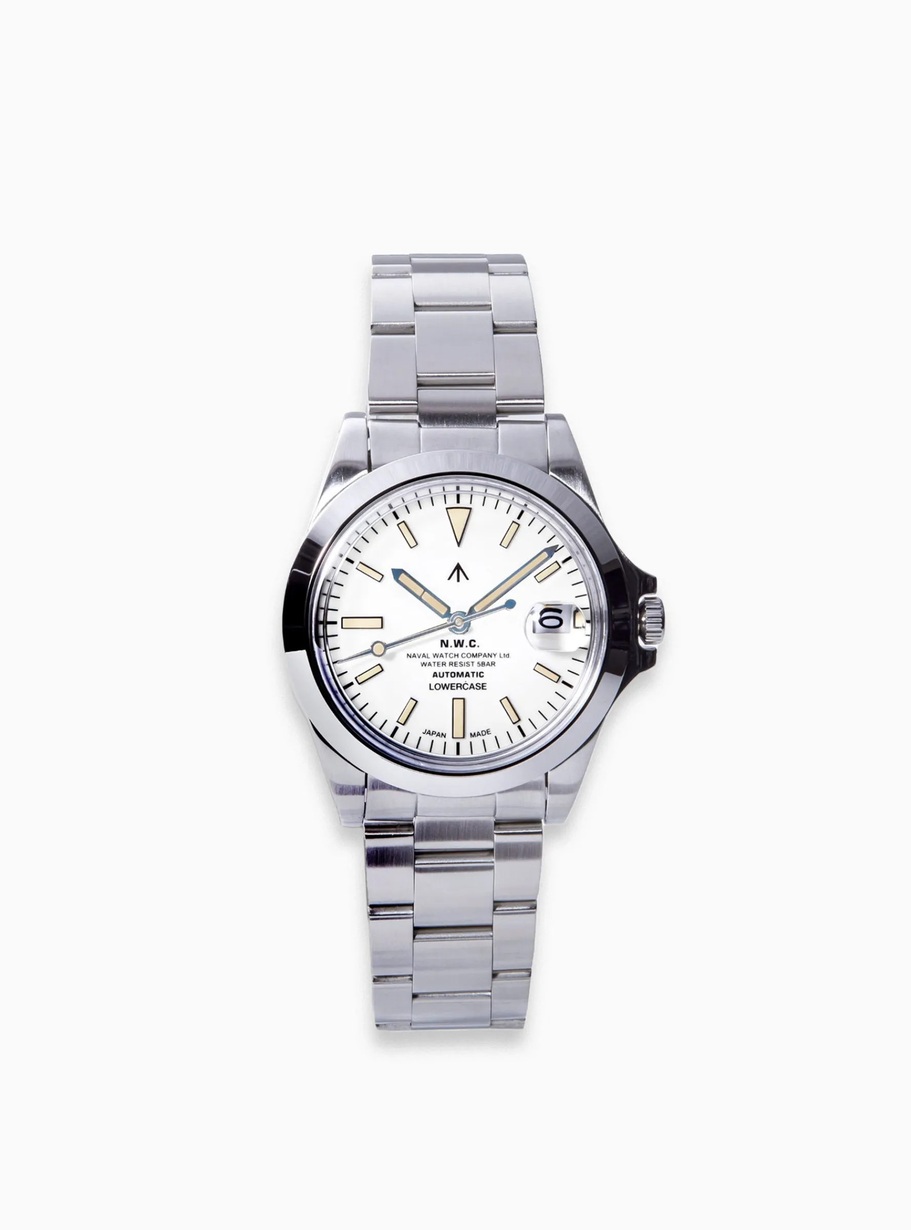 Naval FRXA017 Automatic Watch White<Naval Watch Co. New